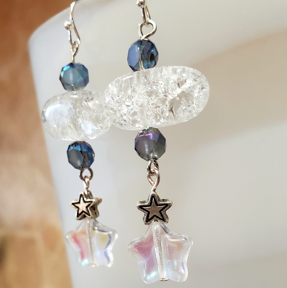 Saturn Handcrafted Earrings